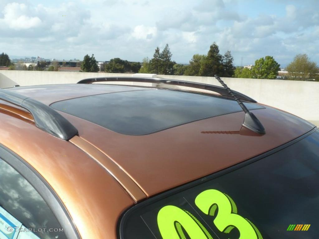 2003 FX 35 AWD - Liquid Copper Metallic / Brick/Black photo #9