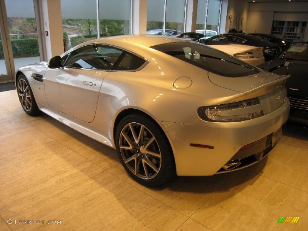 Lightning Silver 2011 Aston Martin V8 Vantage S Roadster Exterior Photo #47092958