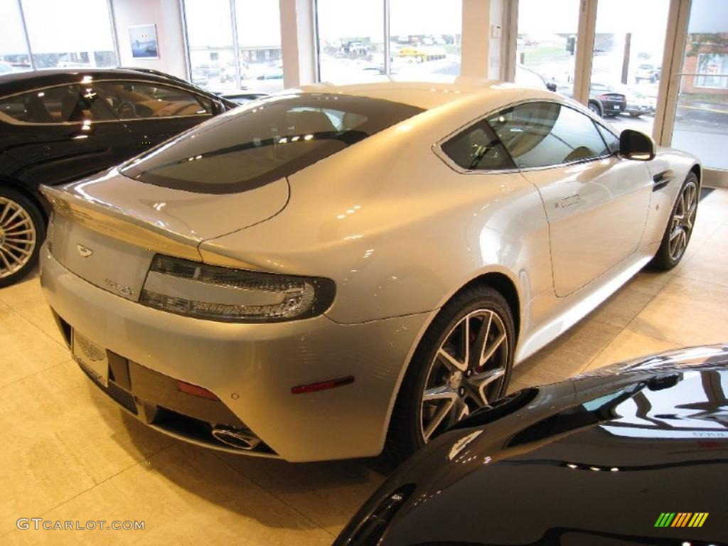 2011 V8 Vantage S Roadster - Lightning Silver / Obsidian Black photo #6