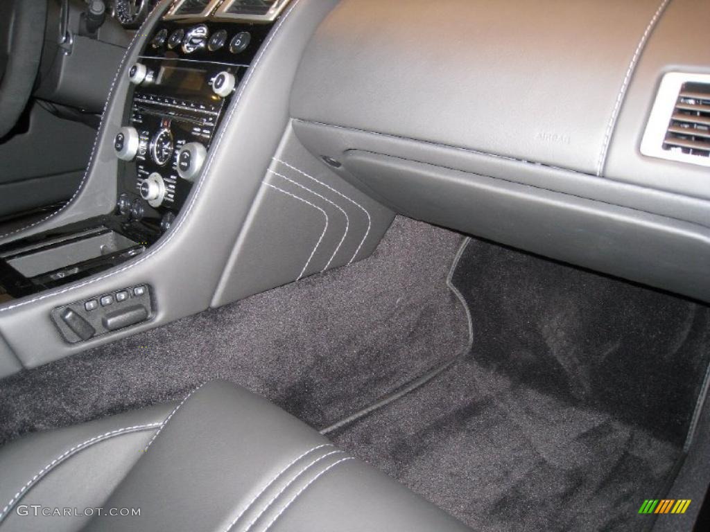 2011 V8 Vantage S Roadster - Lightning Silver / Obsidian Black photo #16