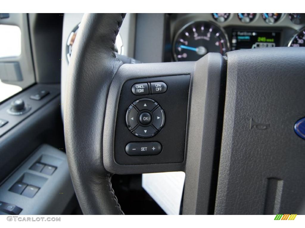 2011 Ford F250 Super Duty Lariat Crew Cab 4x4 Controls Photo #47094005