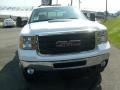 2011 Summit White GMC Sierra 3500HD SLT Crew Cab 4x4 Dually  photo #2