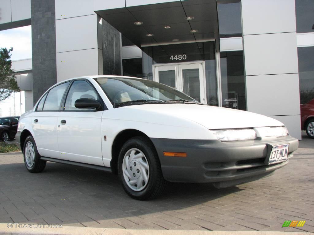 1999 S Series SL Sedan - White / Tan photo #1