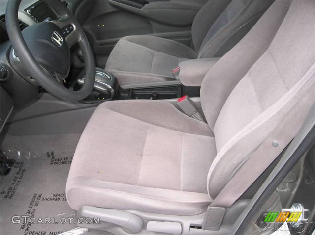2006 Civic EX Sedan - Galaxy Gray Metallic / Gray photo #25