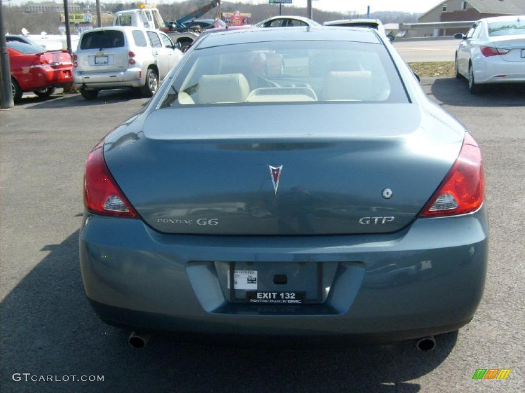 2006 G6 GTP Coupe - Stealth Gray Metallic / Light Taupe photo #6