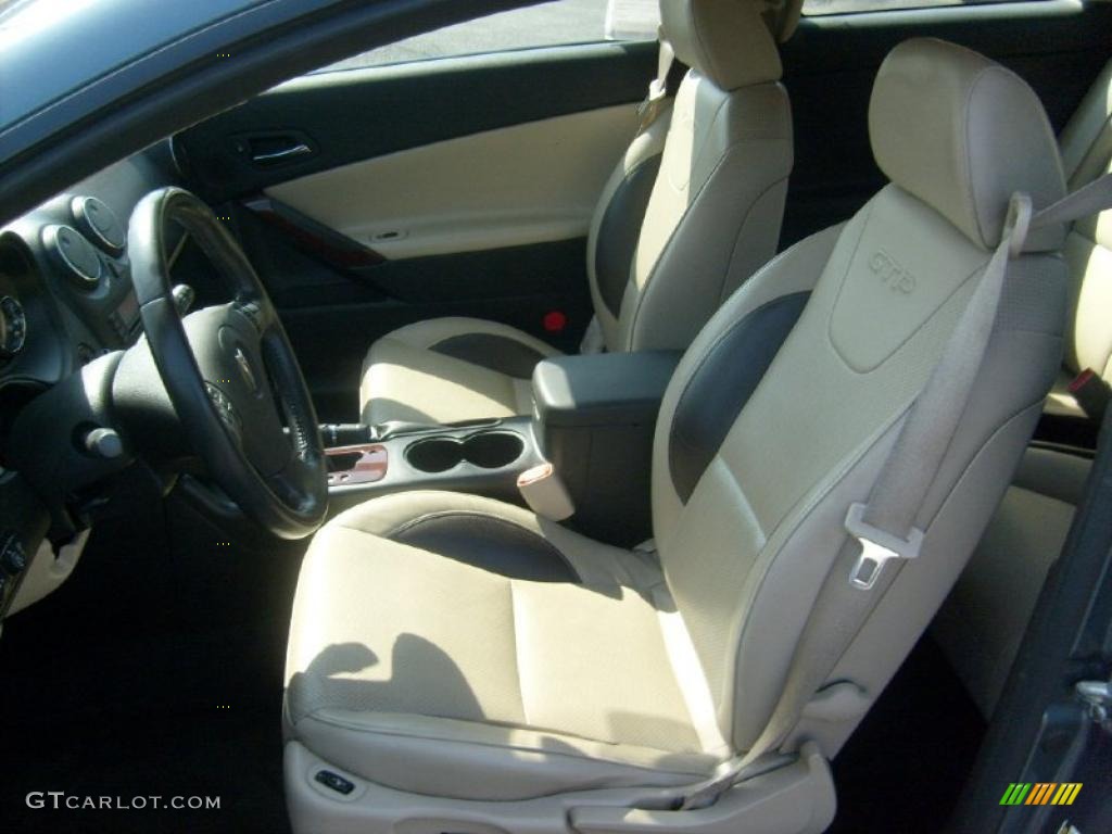 2006 G6 GTP Coupe - Stealth Gray Metallic / Light Taupe photo #10