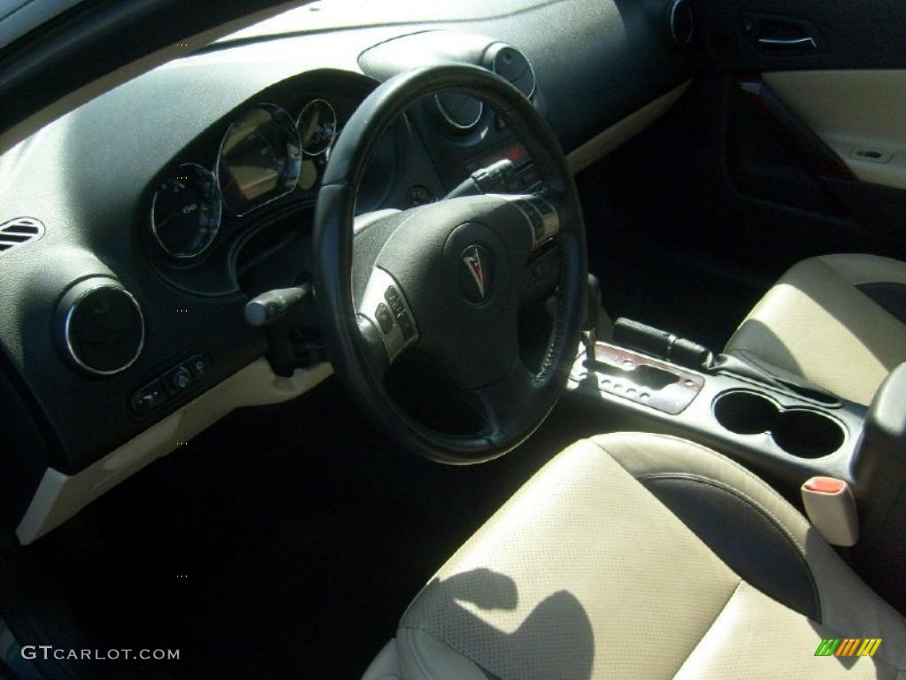 2006 G6 GTP Coupe - Stealth Gray Metallic / Light Taupe photo #11