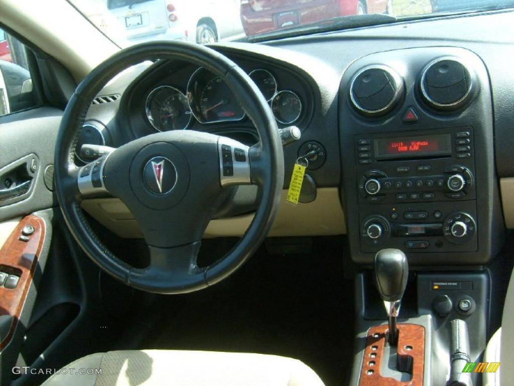 2006 G6 GTP Coupe - Stealth Gray Metallic / Light Taupe photo #14