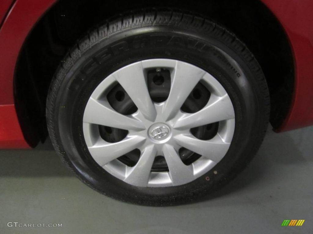 2009 Corolla  - Barcelona Red Metallic / Ash photo #7