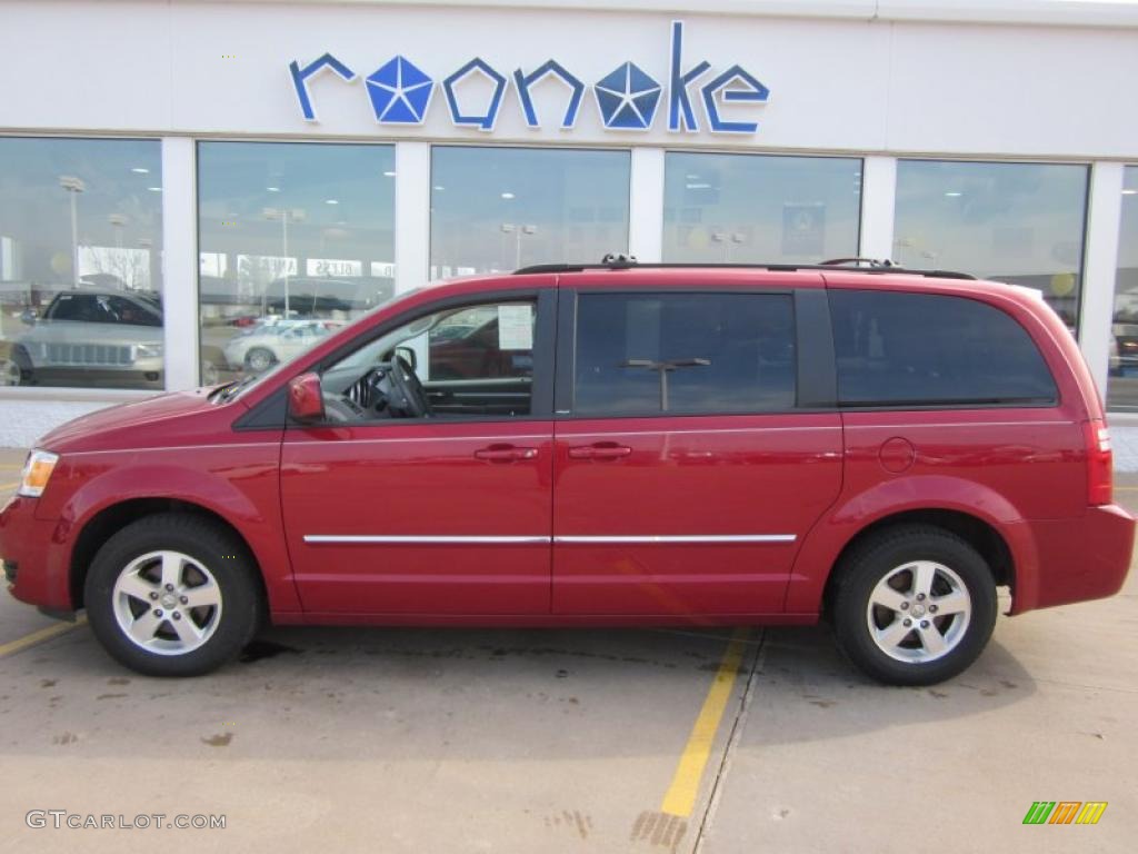 Inferno Red Crystal Pearl Dodge Grand Caravan