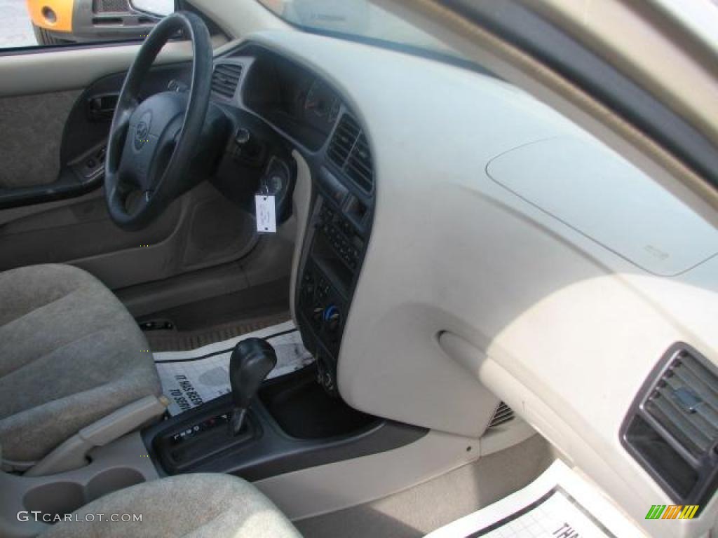2001 Elantra GLS - Champagne / Beige photo #14
