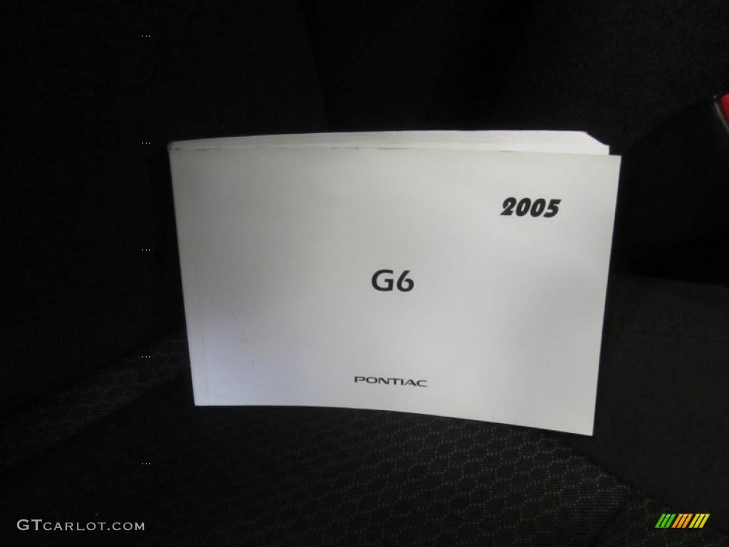 2005 G6 Sedan - Liquid Silver Metallic / Ebony photo #22