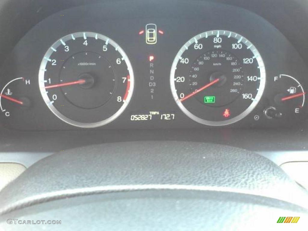 2008 Honda Accord EX-L V6 Sedan Gauges Photo #47097416