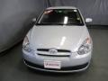 2010 Platinum Silver Hyundai Accent GS 3 Door  photo #2