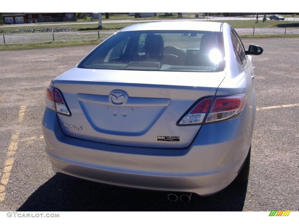 2010 MAZDA6 i Sport Sedan - Brilliant Silver Metallic / Black photo #4