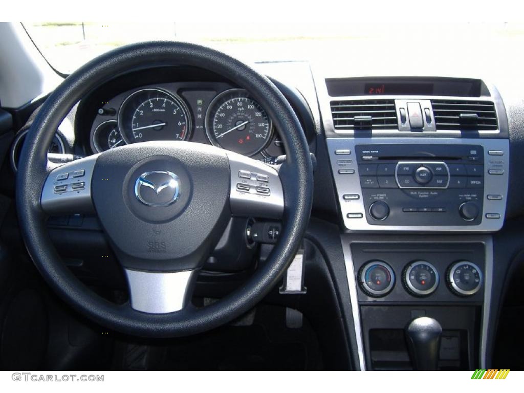 2010 MAZDA6 i Sport Sedan - Brilliant Silver Metallic / Black photo #5