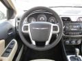 Black/Light Frost Beige Steering Wheel Photo for 2011 Chrysler 200 #47099993