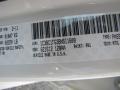 PW1: Stone White 2011 Chrysler 200 Touring Color Code