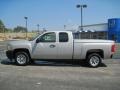 2008 Silver Birch Metallic Chevrolet Silverado 1500 Work Truck Extended Cab  photo #2