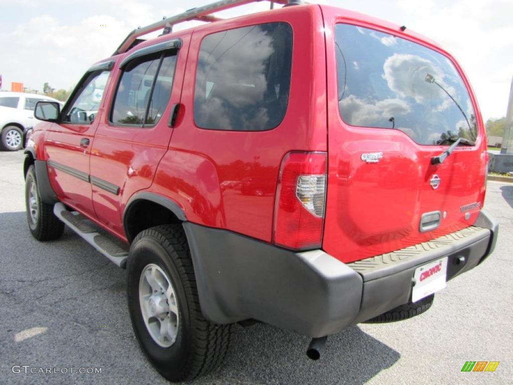2000 Xterra SE V6 - Aztec Red / Dusk photo #5