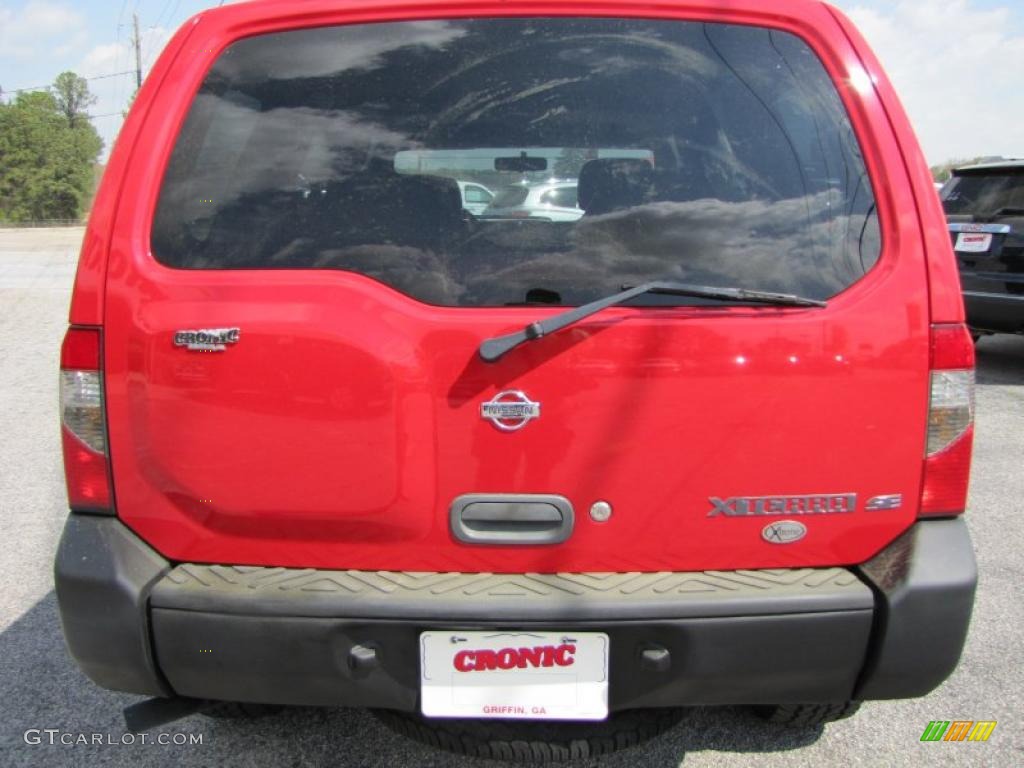 2000 Xterra SE V6 - Aztec Red / Dusk photo #6