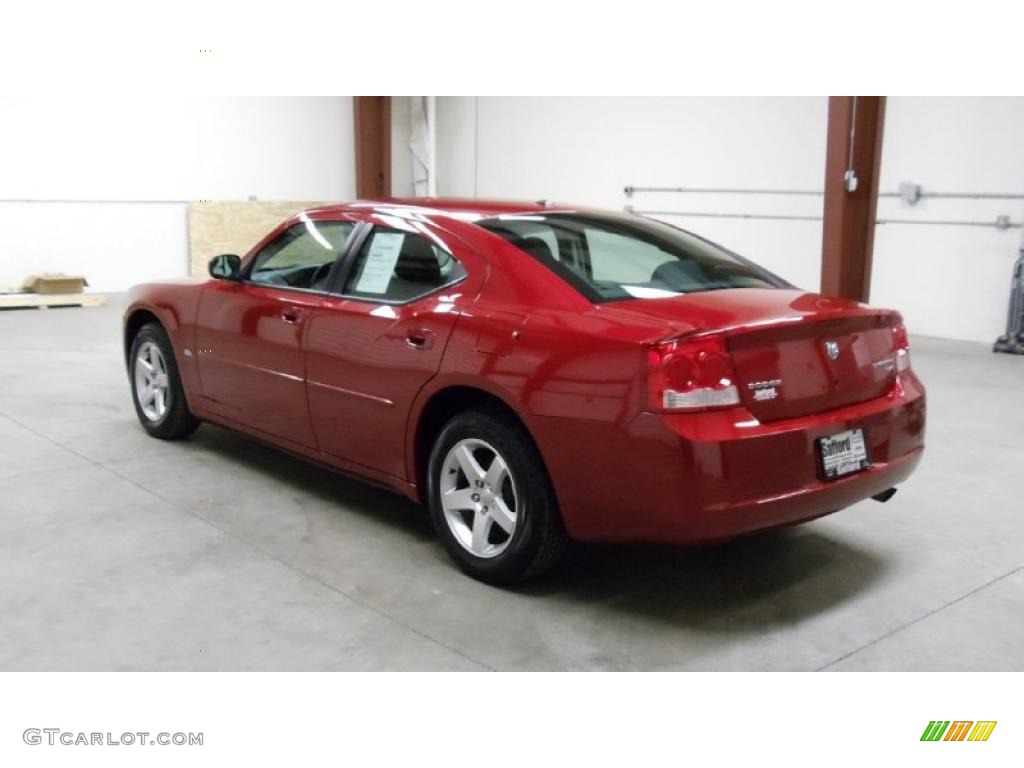 Inferno Red Crystal Pearl 2010 Dodge Charger SXT Exterior Photo #47102138