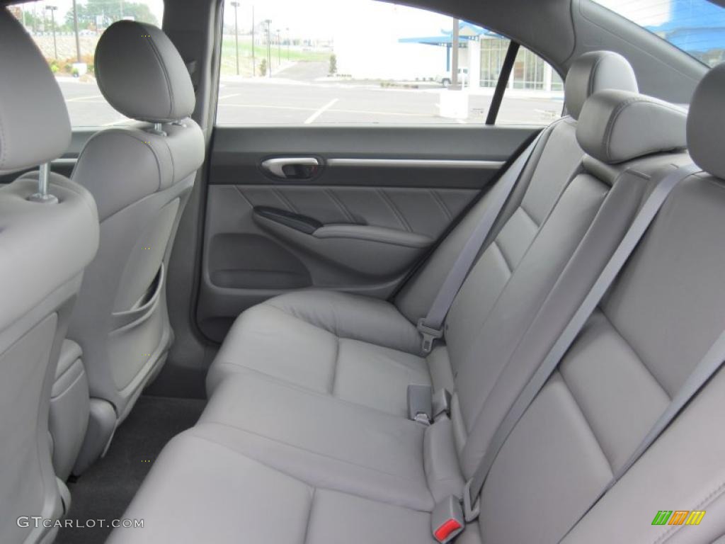 Gray Interior 2008 Honda Civic EX-L Sedan Photo #47102225
