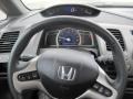 Gray 2008 Honda Civic EX-L Sedan Steering Wheel