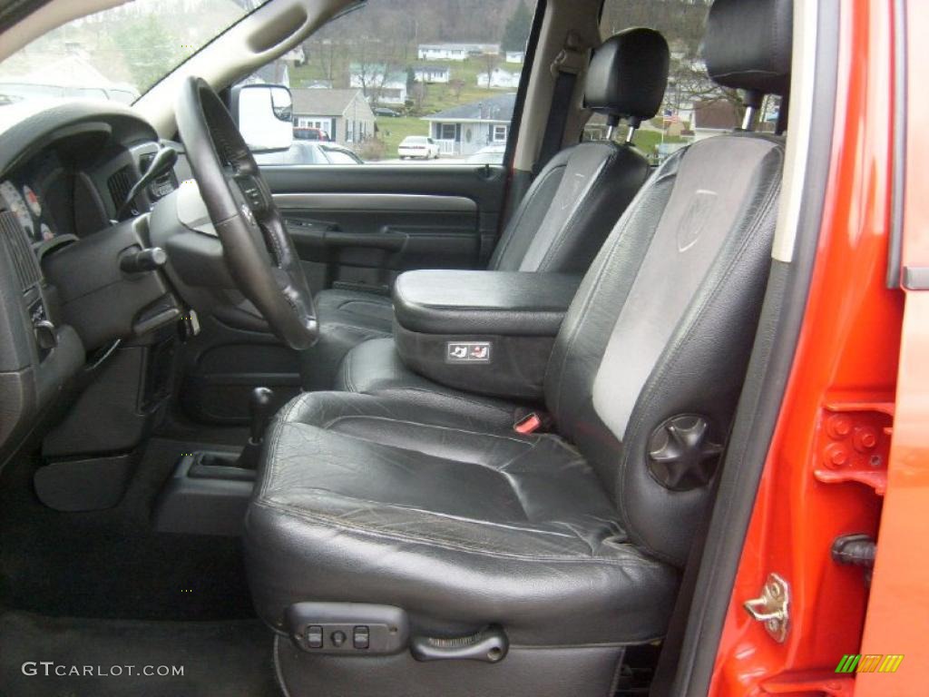 Dark Slate Gray Interior 2005 Dodge Ram 2500 SLT Quad Cab 4x4 Photo #47102810
