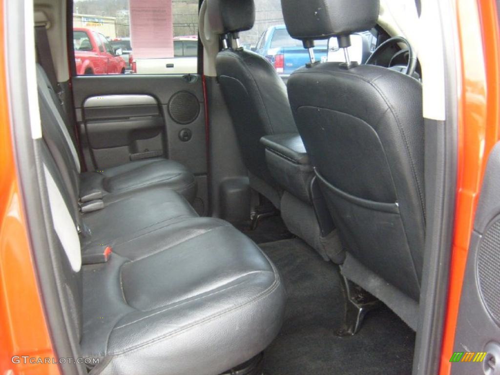 Dark Slate Gray Interior 2005 Dodge Ram 2500 SLT Quad Cab 4x4 Photo #47102900