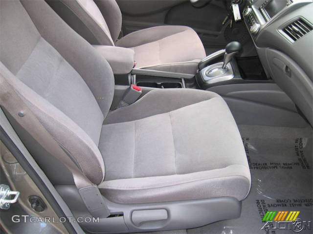 2006 Civic EX Sedan - Galaxy Gray Metallic / Gray photo #42