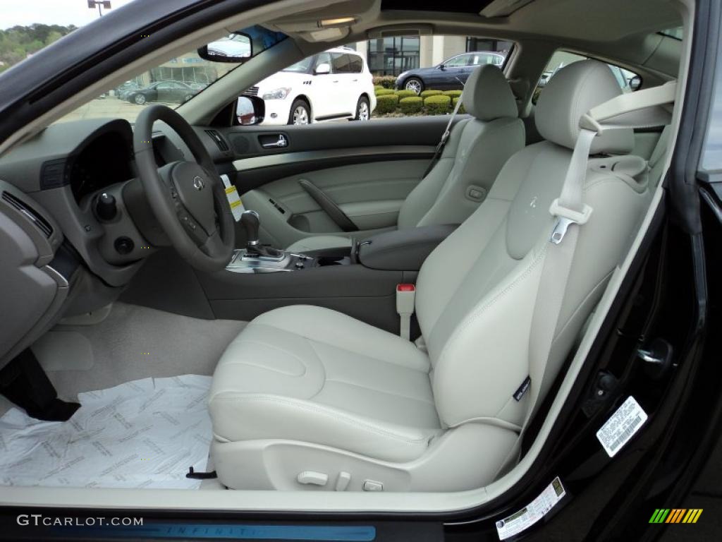 Wheat Interior 2011 Infiniti G 37 Journey Coupe Photo #47103470