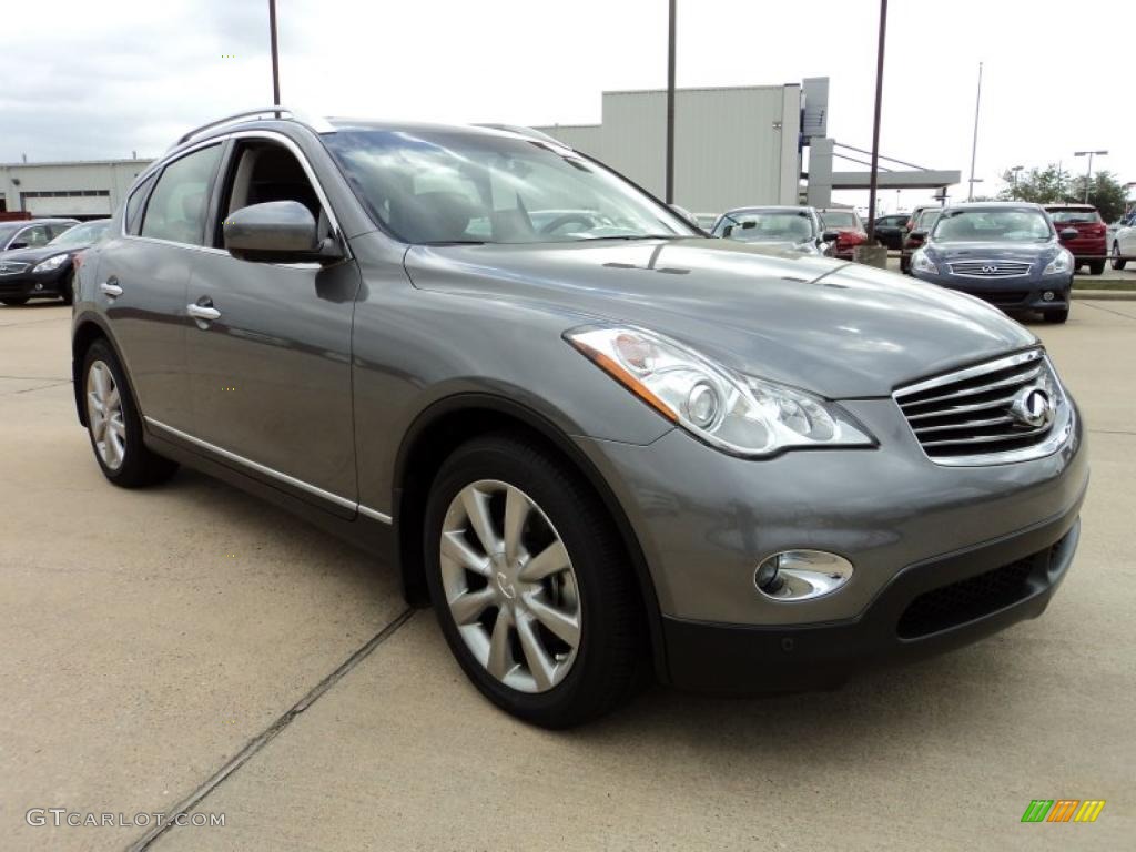 Graphite Shadow 2011 Infiniti EX 35 Journey Exterior Photo #47103506