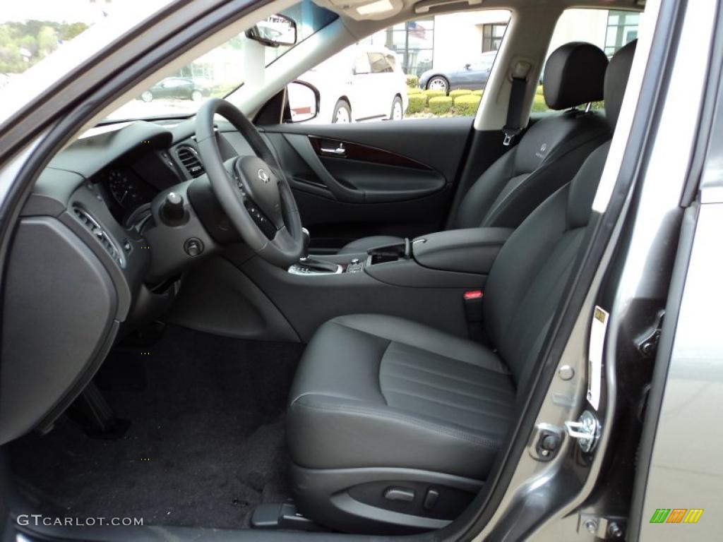 Graphite Interior 2011 Infiniti EX 35 Journey Photo #47103566