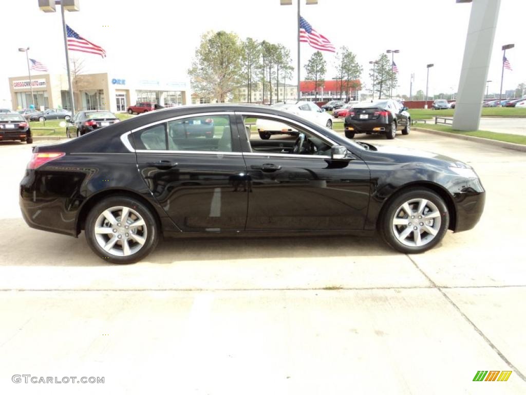 Crystal Black Pearl 2012 Acura TL 3.5 Technology Exterior Photo #47103740