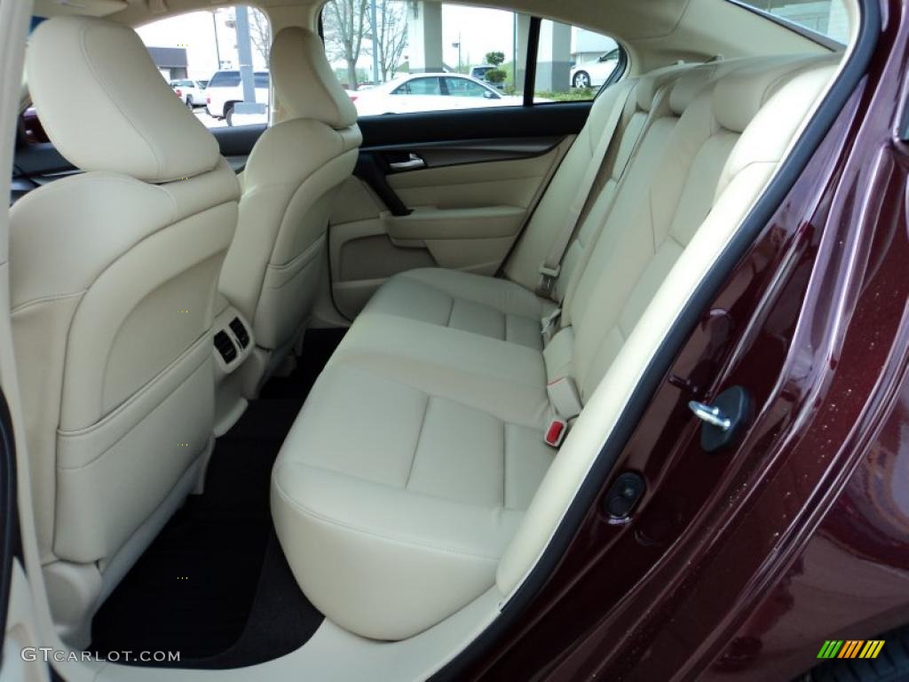 Parchment Interior 2012 Acura TL 3.5 Photo #47103908