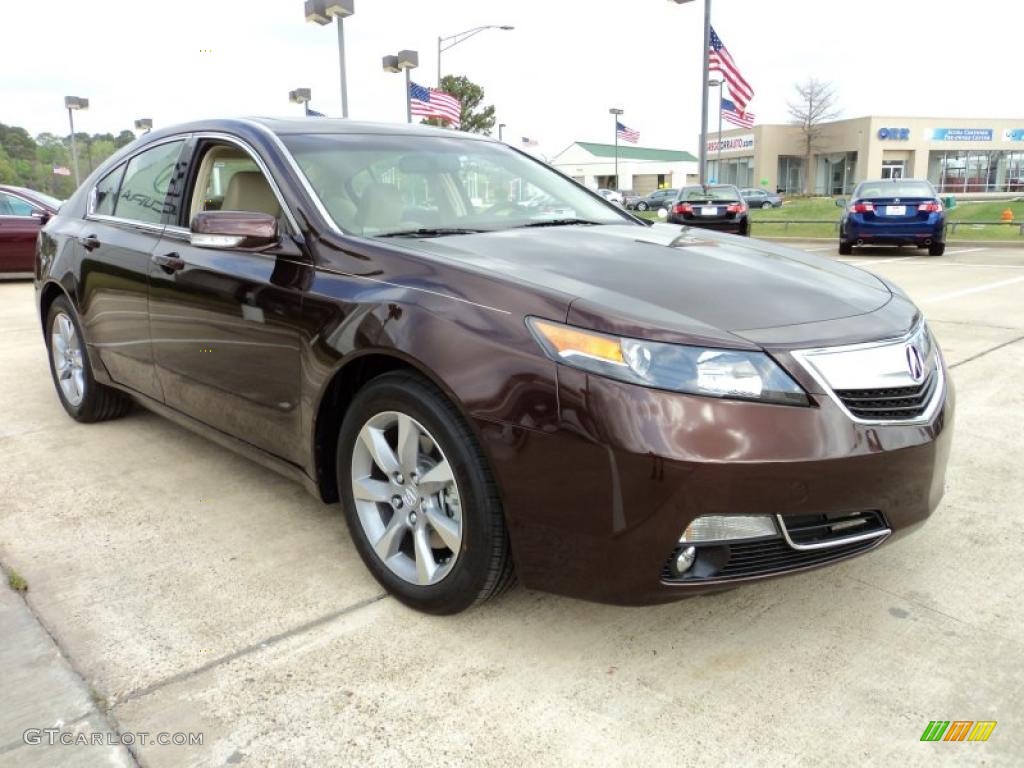 Mayan Bronze Metallic 2012 Acura TL 3.5 Technology Exterior Photo #47103947