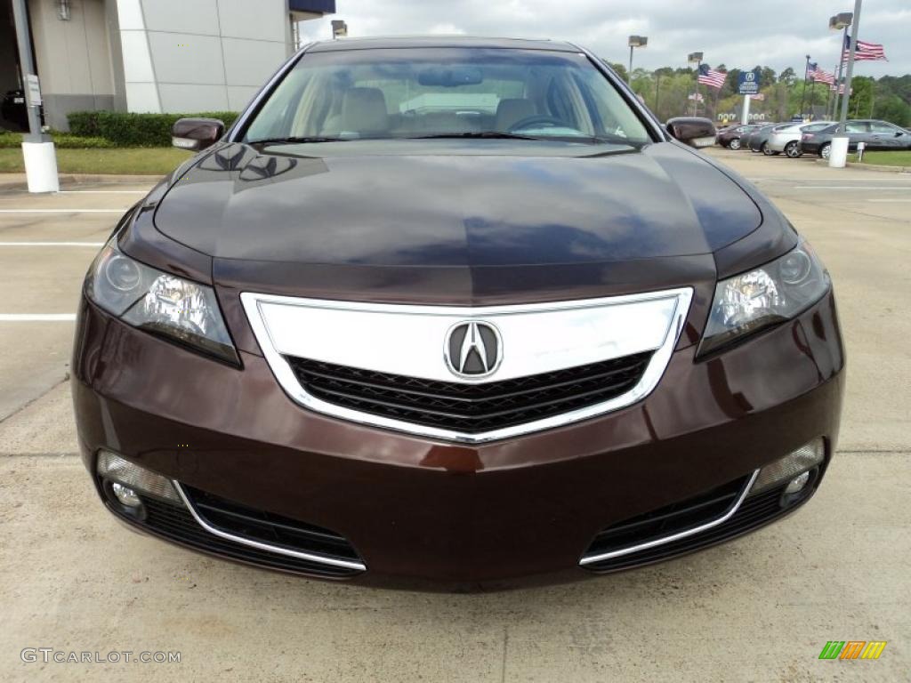 Mayan Bronze Metallic 2012 Acura TL 3.5 Technology Exterior Photo #47103989