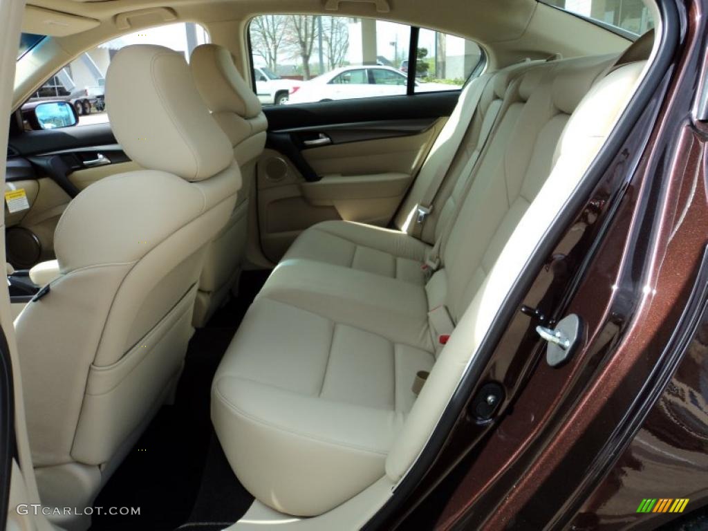 Parchment Interior 2012 Acura TL 3.5 Technology Photo #47104025