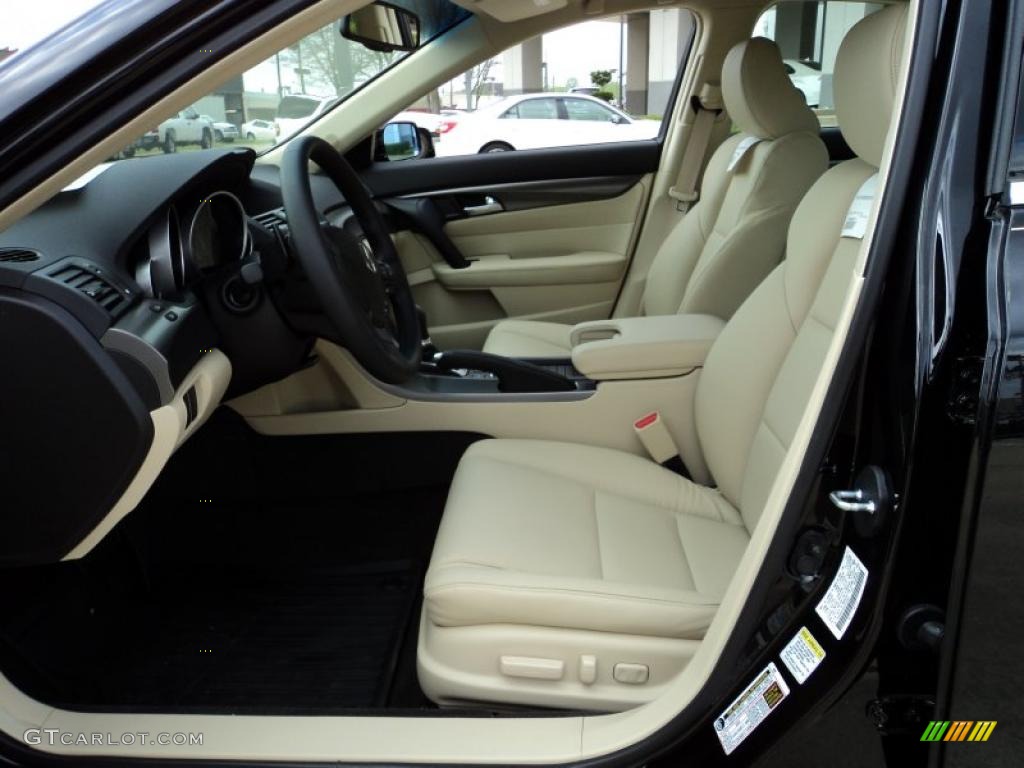 Parchment Interior 2012 Acura TL 3.5 Technology Photo #47104130
