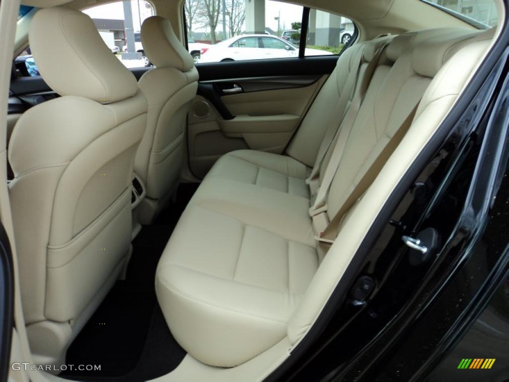 Parchment Interior 2012 Acura TL 3.5 Technology Photo #47104145