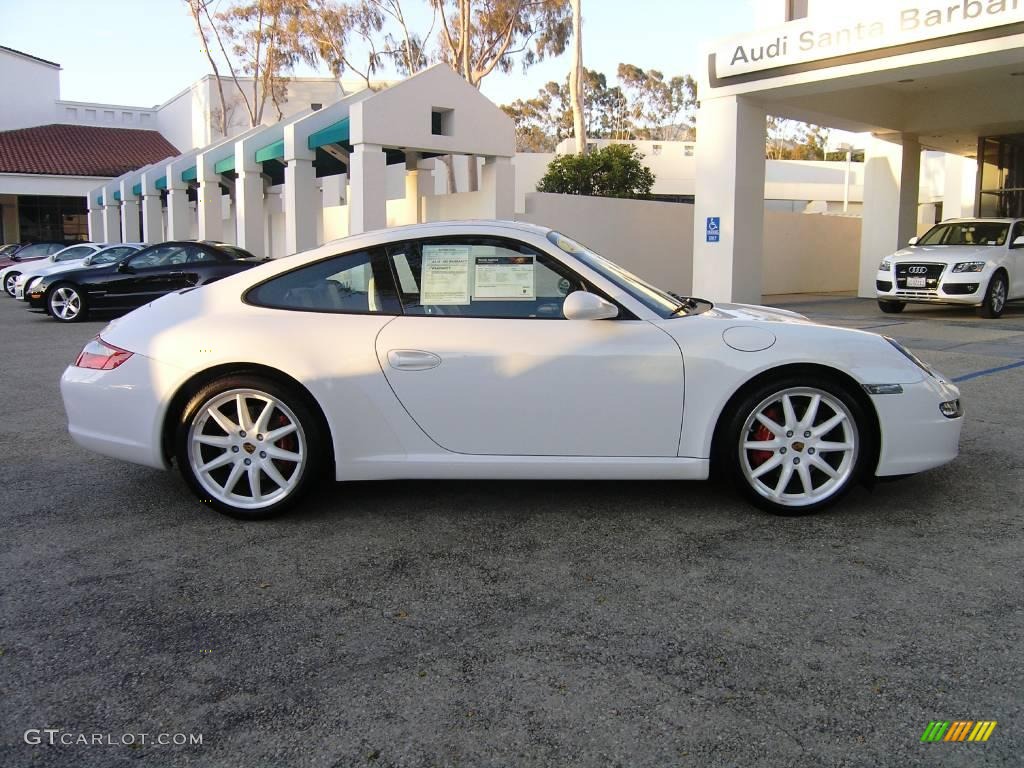 2007 911 Carrera S Coupe - Carrara White / Black photo #3