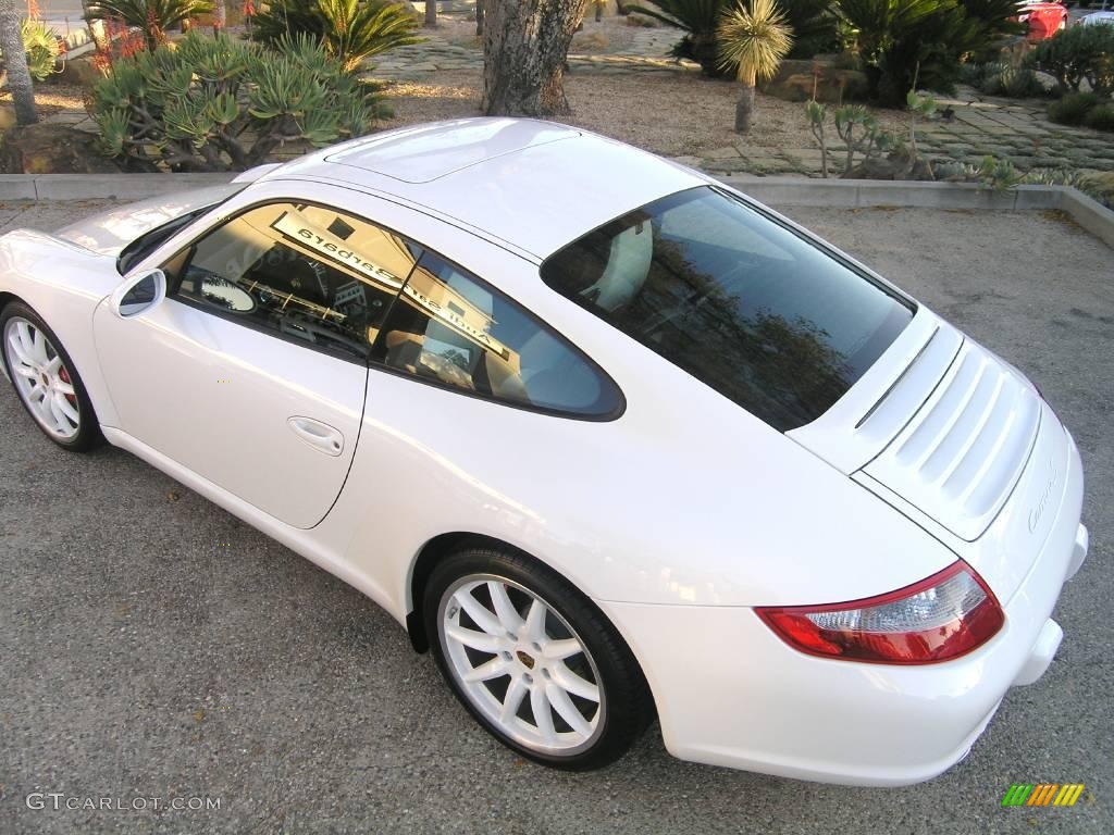 2007 911 Carrera S Coupe - Carrara White / Black photo #4