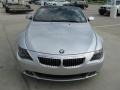 2005 Titanium Silver Metallic BMW 6 Series 645i Convertible  photo #17