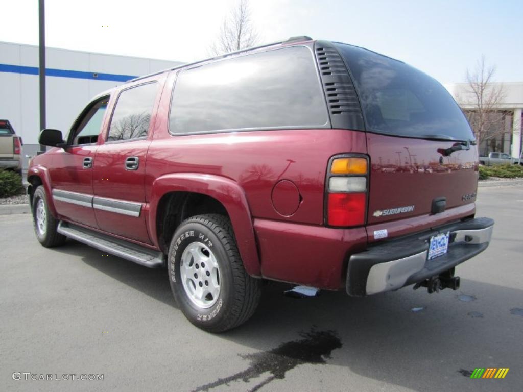 2007 Avalanche LS 4WD - Sport Red Metallic / Dark Titanium/Light Titanium photo #8