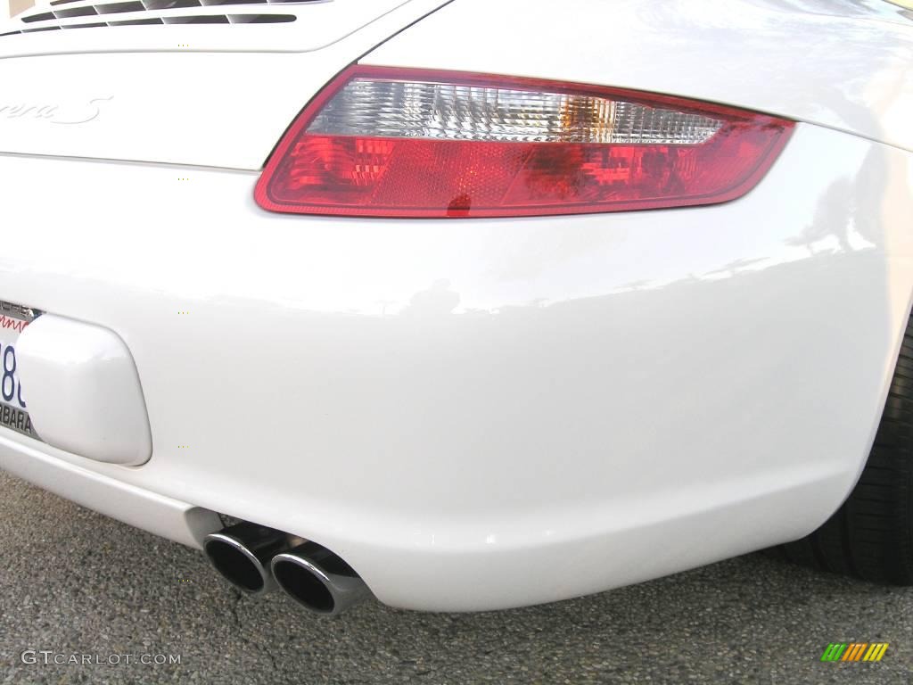 2007 911 Carrera S Coupe - Carrara White / Black photo #13