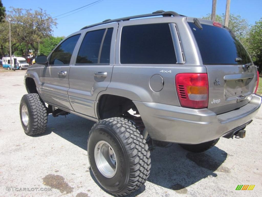 1999 Grand Cherokee Limited 4x4 - Bright Platinum Metallic / Agate photo #9