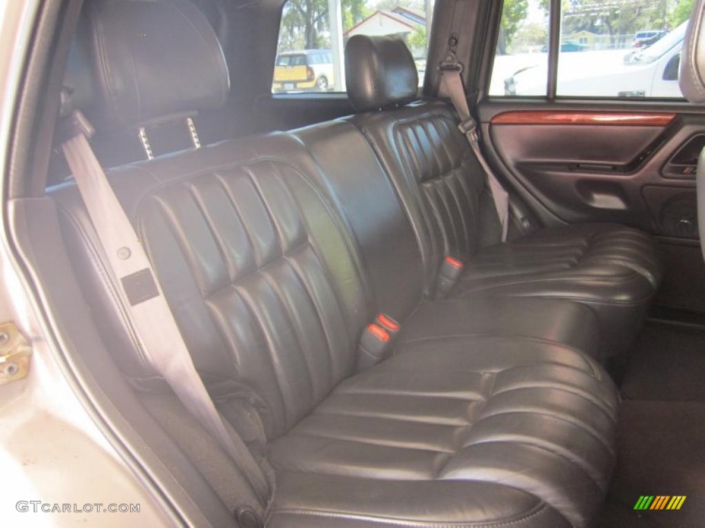 1999 Grand Cherokee Limited 4x4 - Bright Platinum Metallic / Agate photo #27