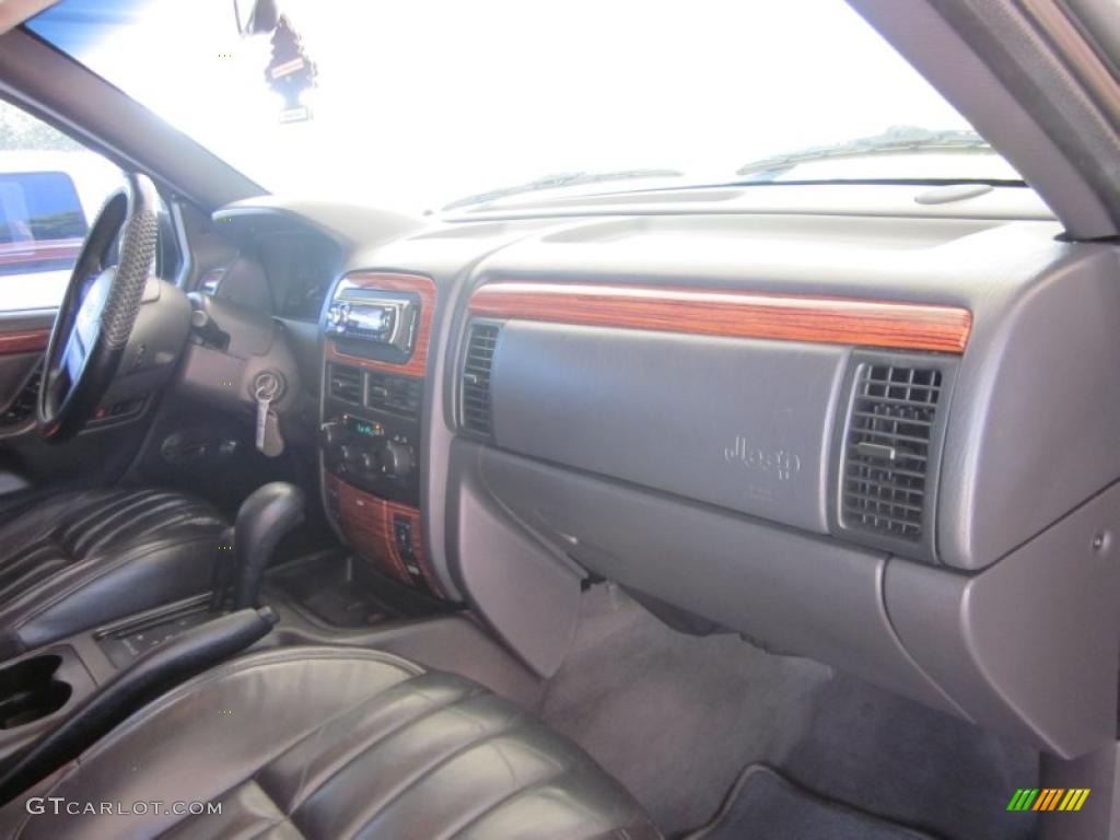 1999 Grand Cherokee Limited 4x4 - Bright Platinum Metallic / Agate photo #29