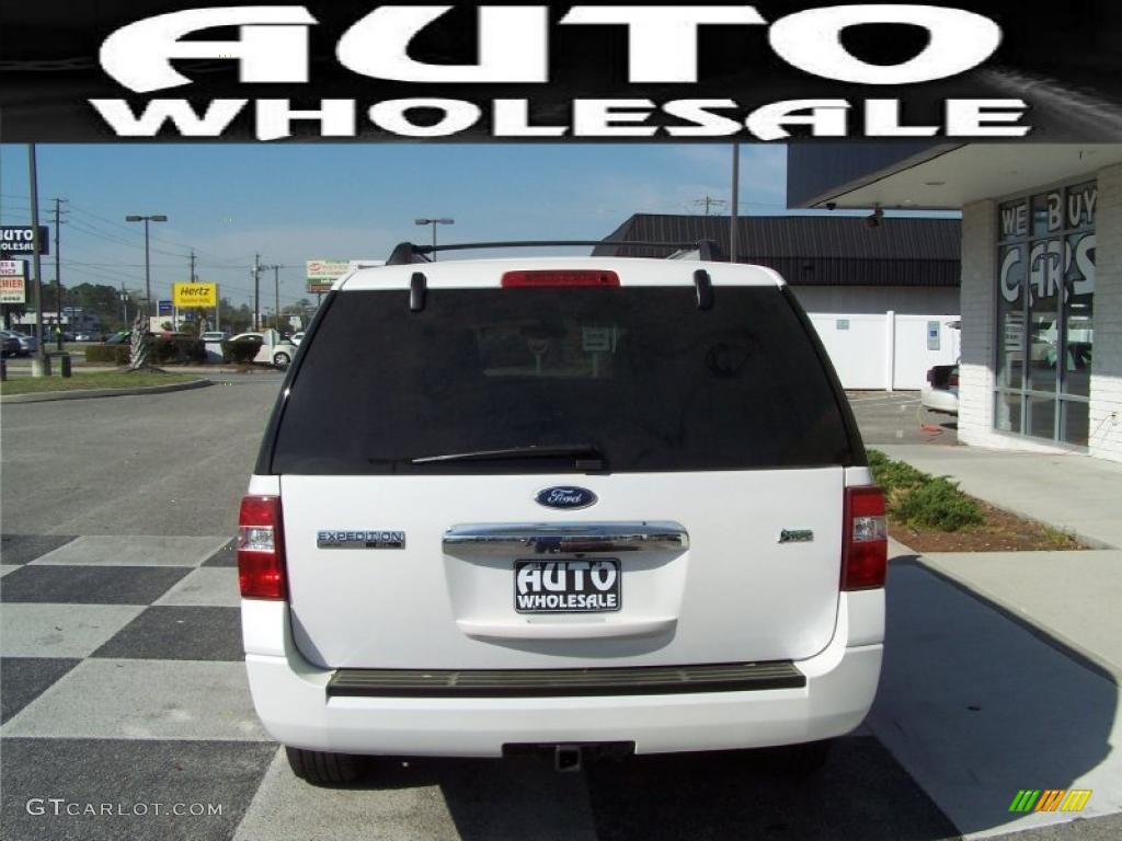 2010 Expedition EL Limited 4x4 - Oxford White / Stone photo #3